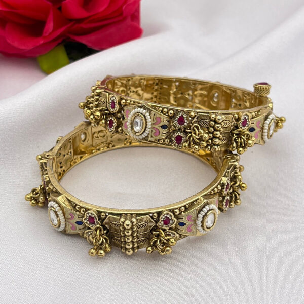 Heritage Bangles with Meenakari Work