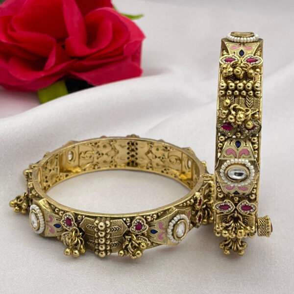 Heritage Bangles with Meenakari Work