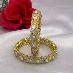 Kundan Bangle with AD Stone Detailing
