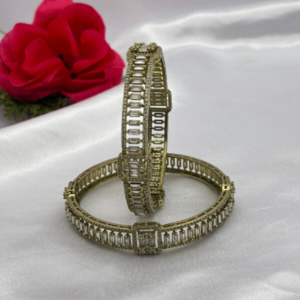 Antique Gold-Plated Bangles