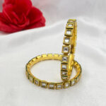Square Kundan Bangles