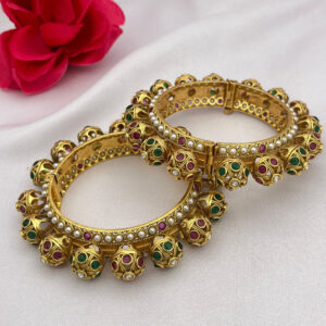 Rajwadi Pearl Bangles