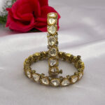 Monzonite Kundan Bangle