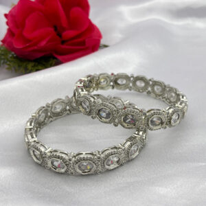 Sparkling AD Stone Bangles