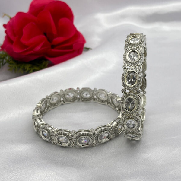 Sparkling AD Stone Bangles