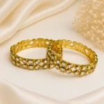 Dual Line Drop & Square Kundan Single Line