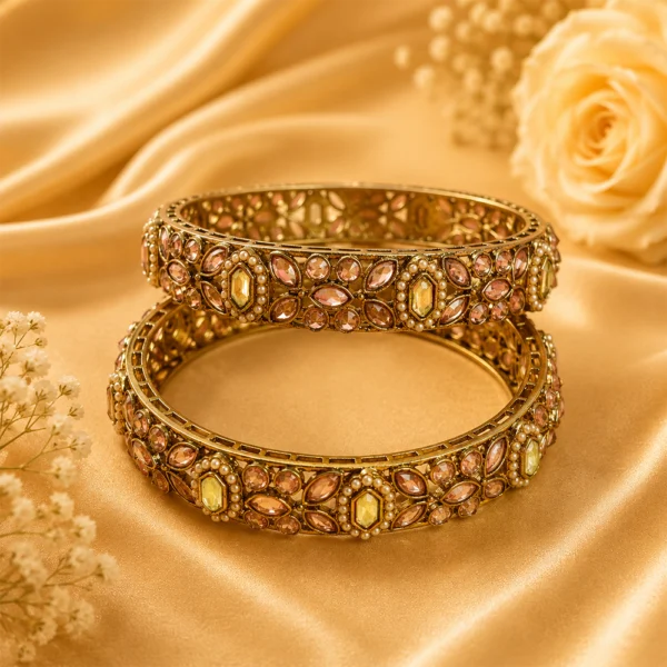 Eye Stone Broad Kada