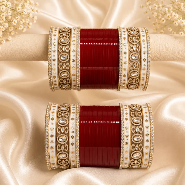 Kundan Polki Fancy Chura