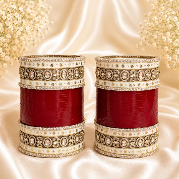 Kundan Polki Fancy Chura