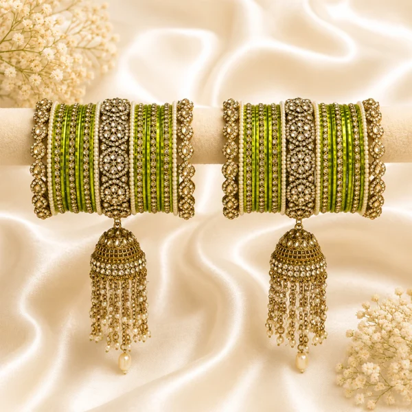 Long Hanging Bangle Set
