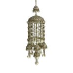 Polki-Pearl With Jhumka Design Bridal Kalira