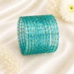 Rain Drop Glass Bangles