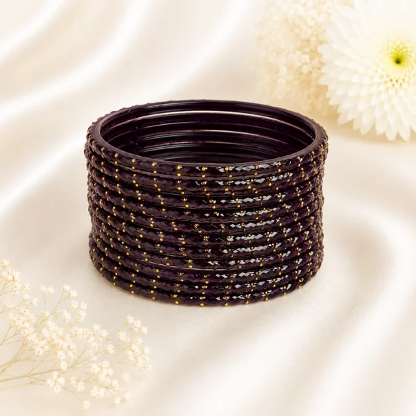Rain Drop Glass Bangles