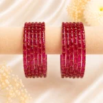 Rain Drop Glass Bangles