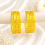 Rain Drop Glass Bangles