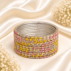 Sleek Fancy Multicolor Lac Bangles (Light-Multi) (1)