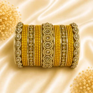 Stones Kada Bangle Set