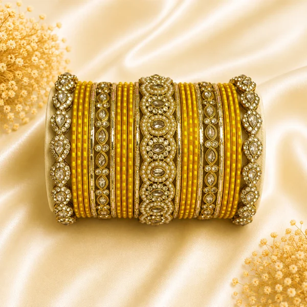 Stones Kada Bangle Set