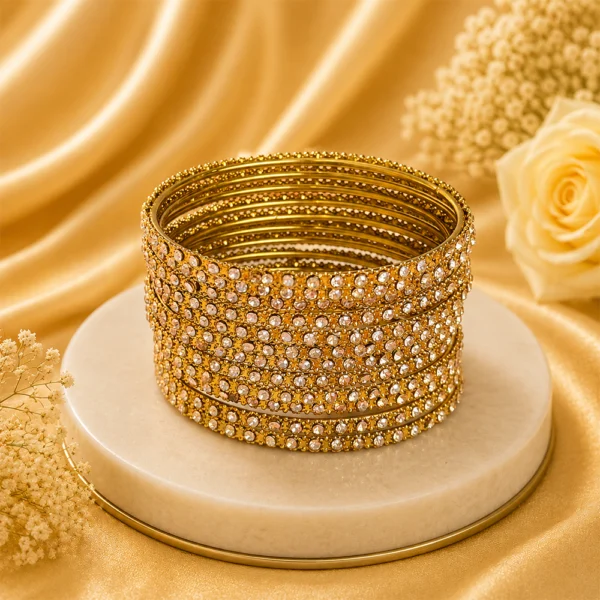 Suraj Mukhi Bangles (12 Pcs)