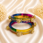 Crystal Picheli Kada With Stones