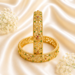 Floral leaf golden kada