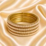 Pearl Flower Glass Kada
