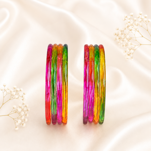 Cutting Jelly Bangles (Light-Multi)