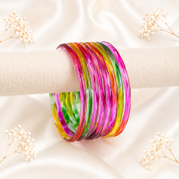 Cutting Jelly Bangles (Light-Multi)