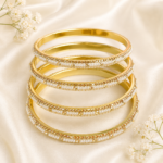 Ivory Shade Lac Kada Set